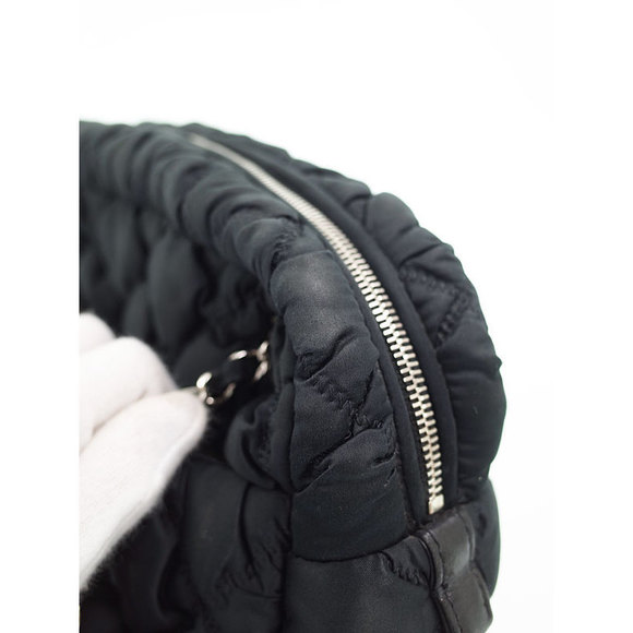 Chanel Chain Bag Shoulder Bubble Quilt - Picture 8 of 9